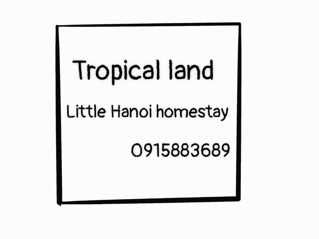 Tropical Land Little Hanoi Homestay Extérieur photo